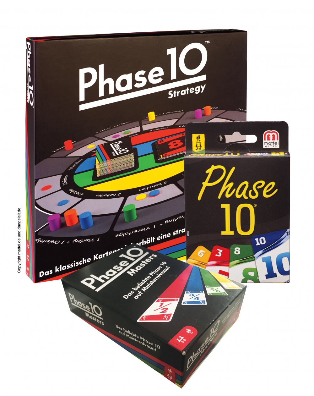 Phase 10 - Strategie Brettspiel und Masters